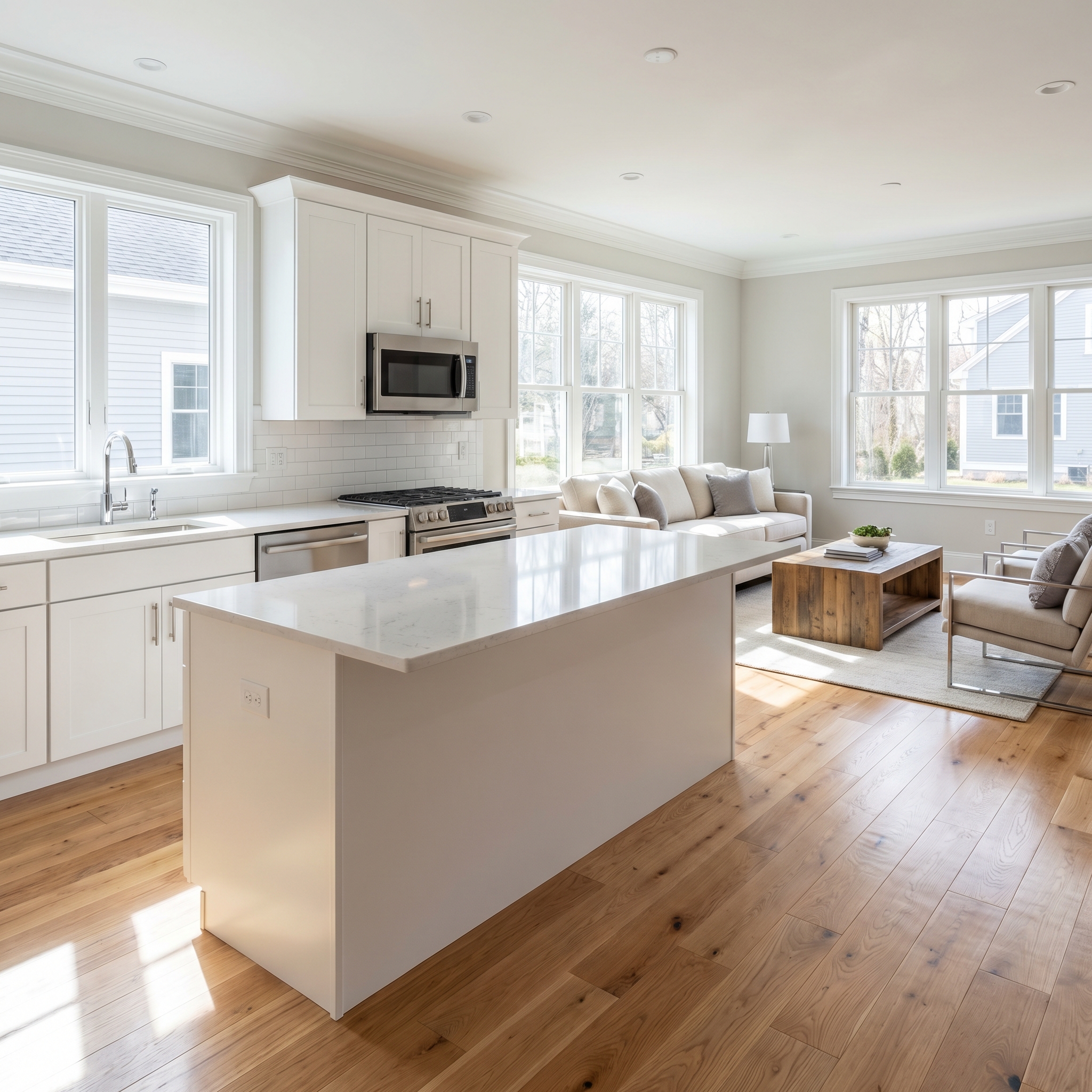 Post-construction cleaning service